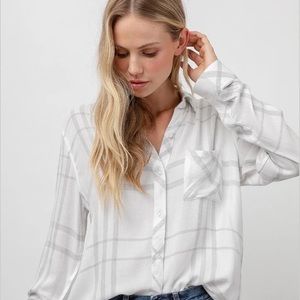 White flannel Rails top